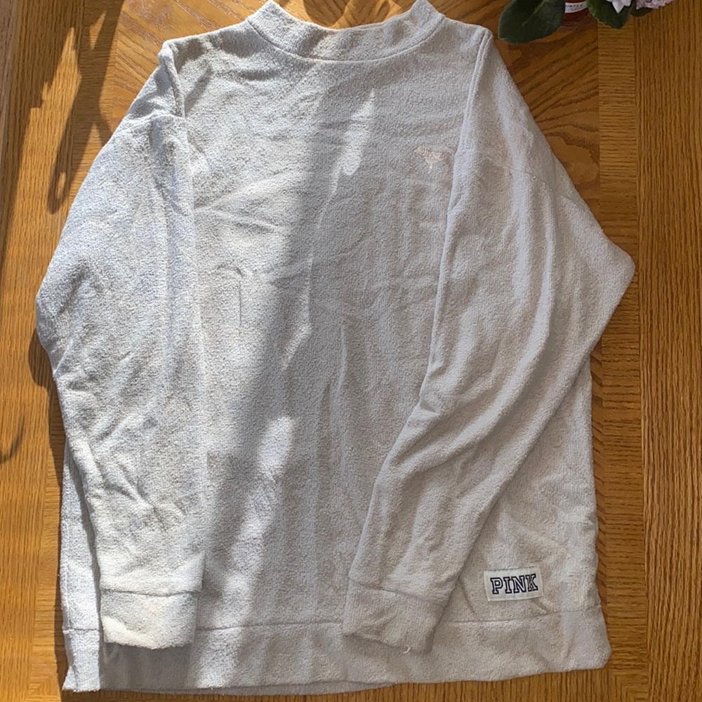 Pink Half-Turtle Neck Sweater